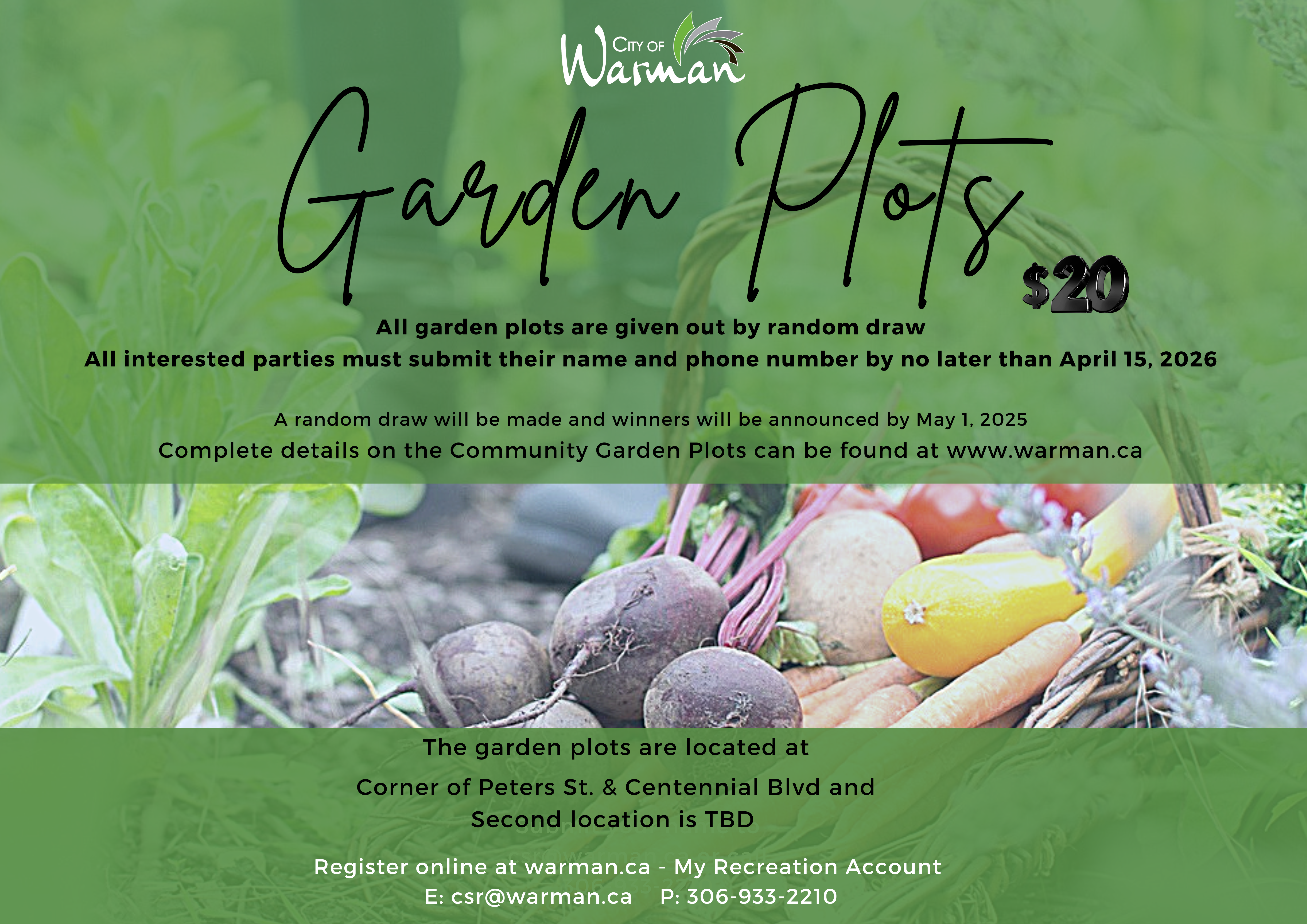 4. 2026 Garden Plots