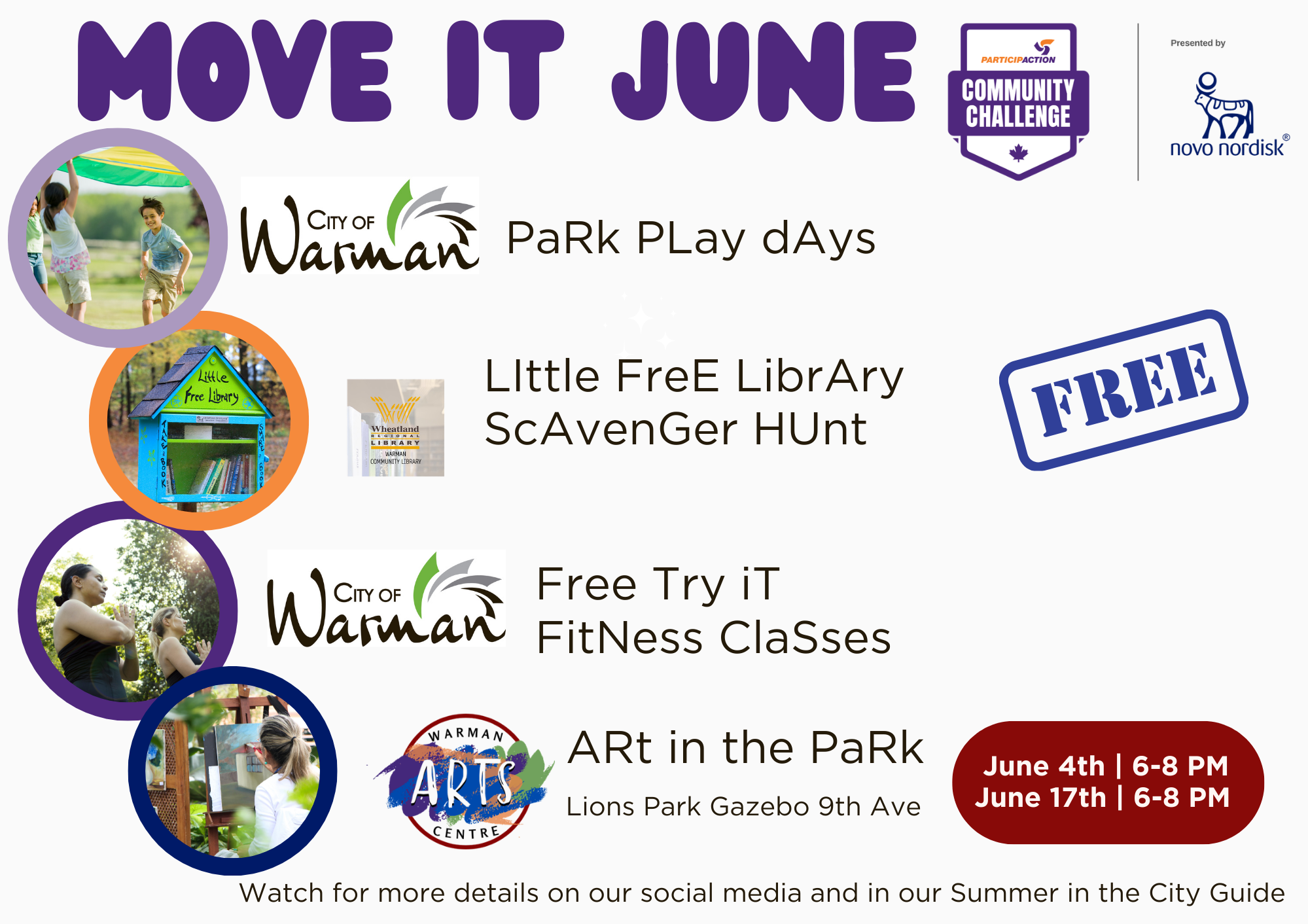 6. Participaction month june 2026