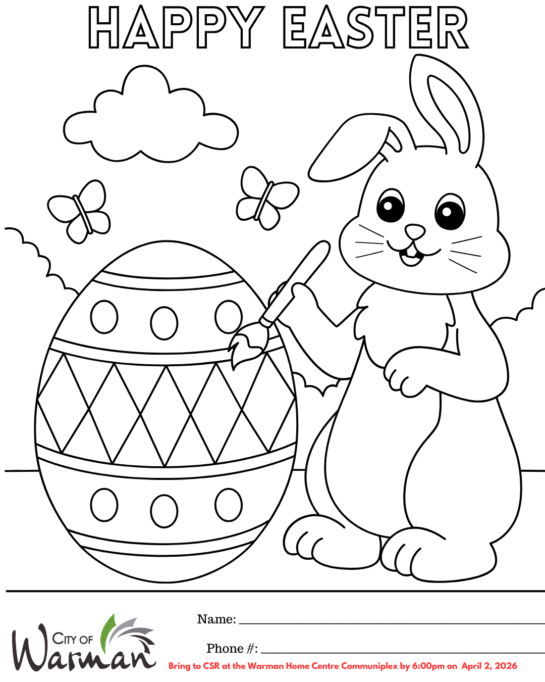 HAPPY EASTER Colour Contest
